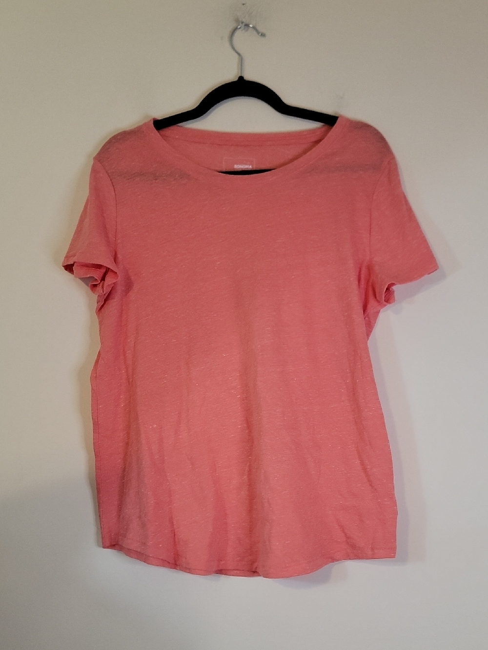 Sonoma Coral Pink Short Sleeve Tee